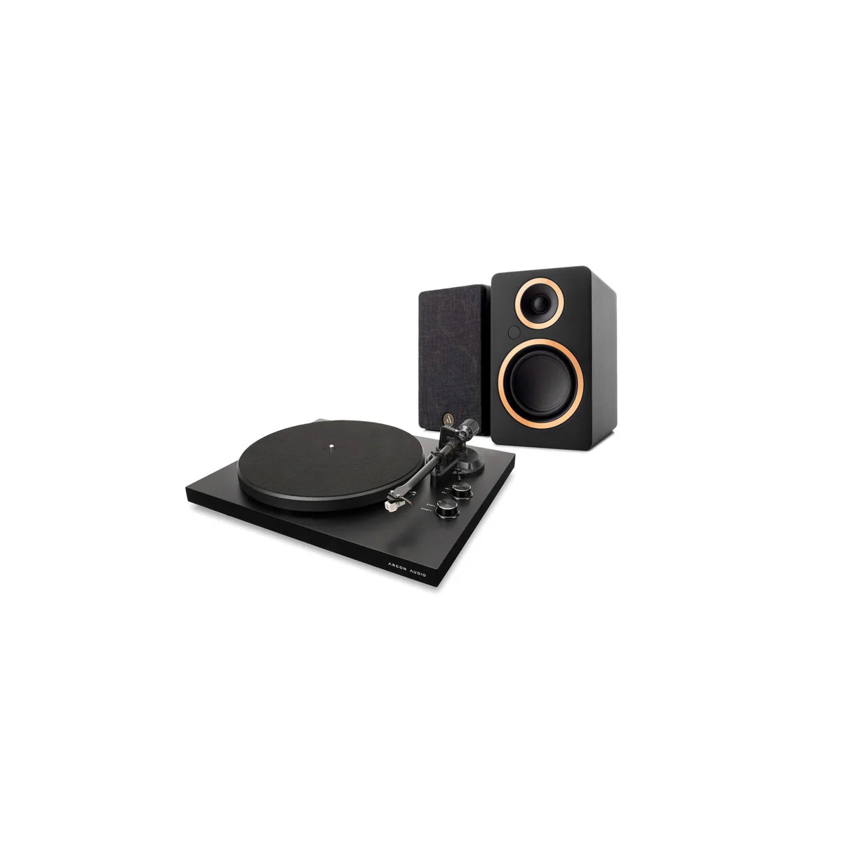 Argon Audio TT MK2 + Argon Fenris A4 Powered Speakers / Complete Stereo Turntable Package