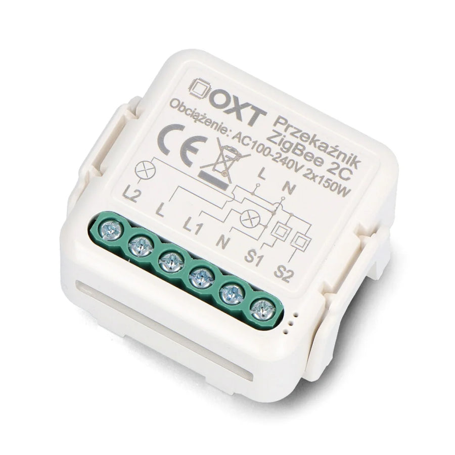 Zigbee 2-Channel In-Wall Smart Dimmer Module | 70W/Channel