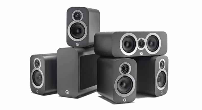 Q Acoustics 3010i-5.1 package (4x 3010i + 1x 3090Ci +1 x 3060S) Bundle