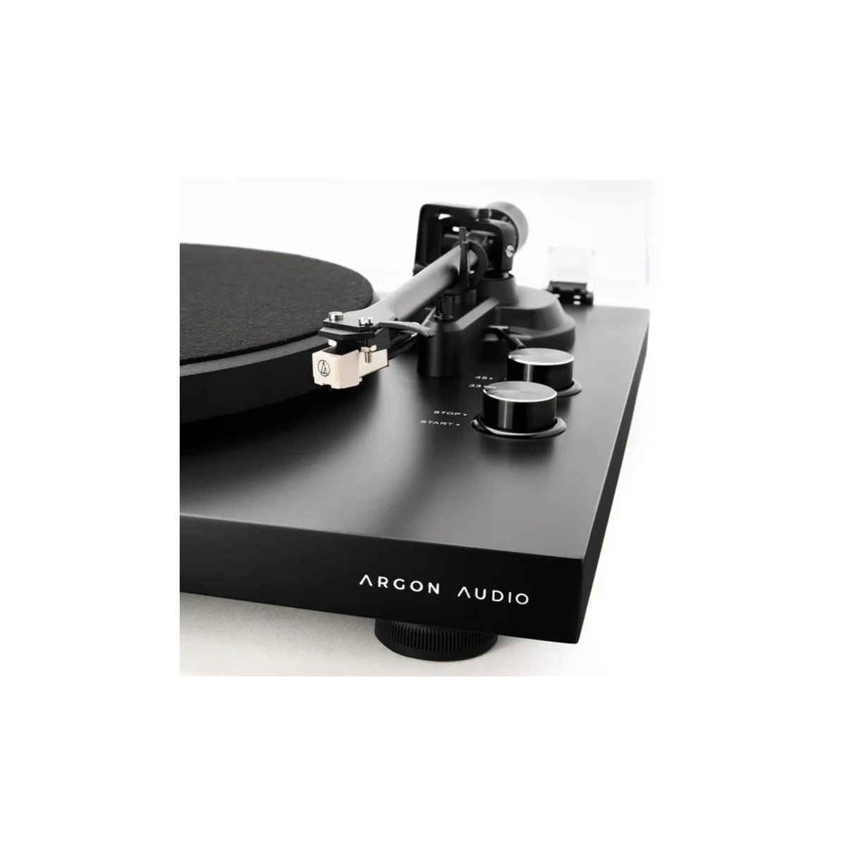 Argon Audio TT MK2 - Manual Belt Drive Turntable (Black)