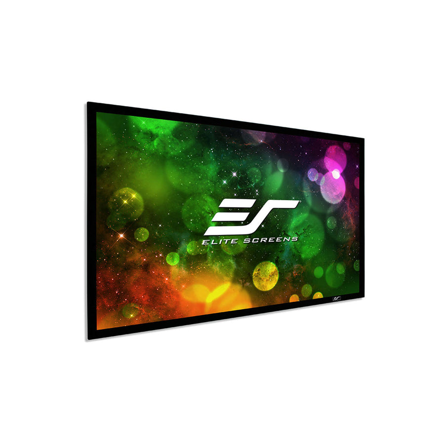 Elite Screens SB135WH2 - 135 Inches 3D 8K UHD Fixed Frame Home Theatre Screen - CineWhite (16:9)