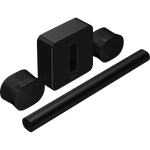 Sonos Ultimate Immersive Set with Arc Ultra - Dolby Atmos Home Theater System