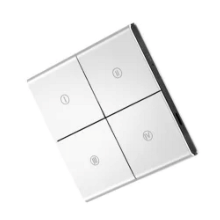 Premium 4-Button Zigbee Scene Switch | Rechargeable Remote