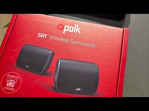 Polk SR 1 Wireless Surround Speakers for MagniFi Max