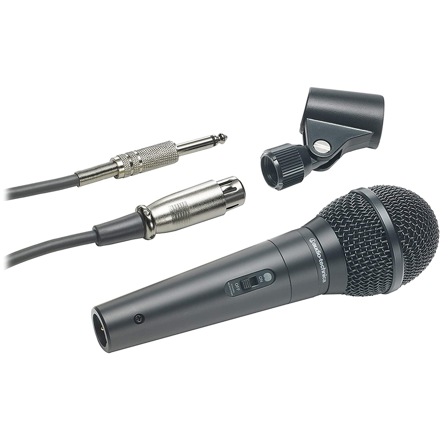 Audio-Technica ATR1300x Unid Directional Dynamic Microphone with Microphone Cable