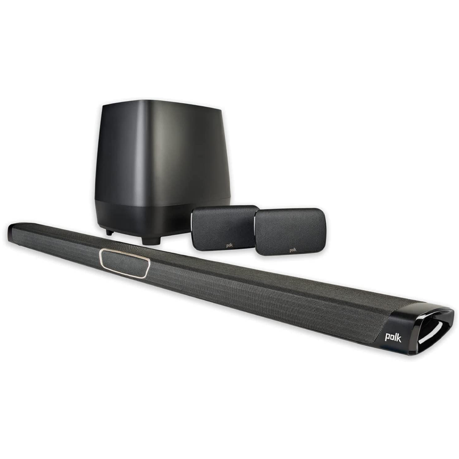 Polk Audio Magnifi Max SR  5.1 Home Theater Sound Bar System (Black)
