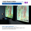 Load image into Gallery viewer, Akia Screens 150 INCH Projector Screen 16:9 Fixed Frame Projector Screen 8K / 4K Ultra HD 3D Screen Fixed Frame Series AK-FF110WH2