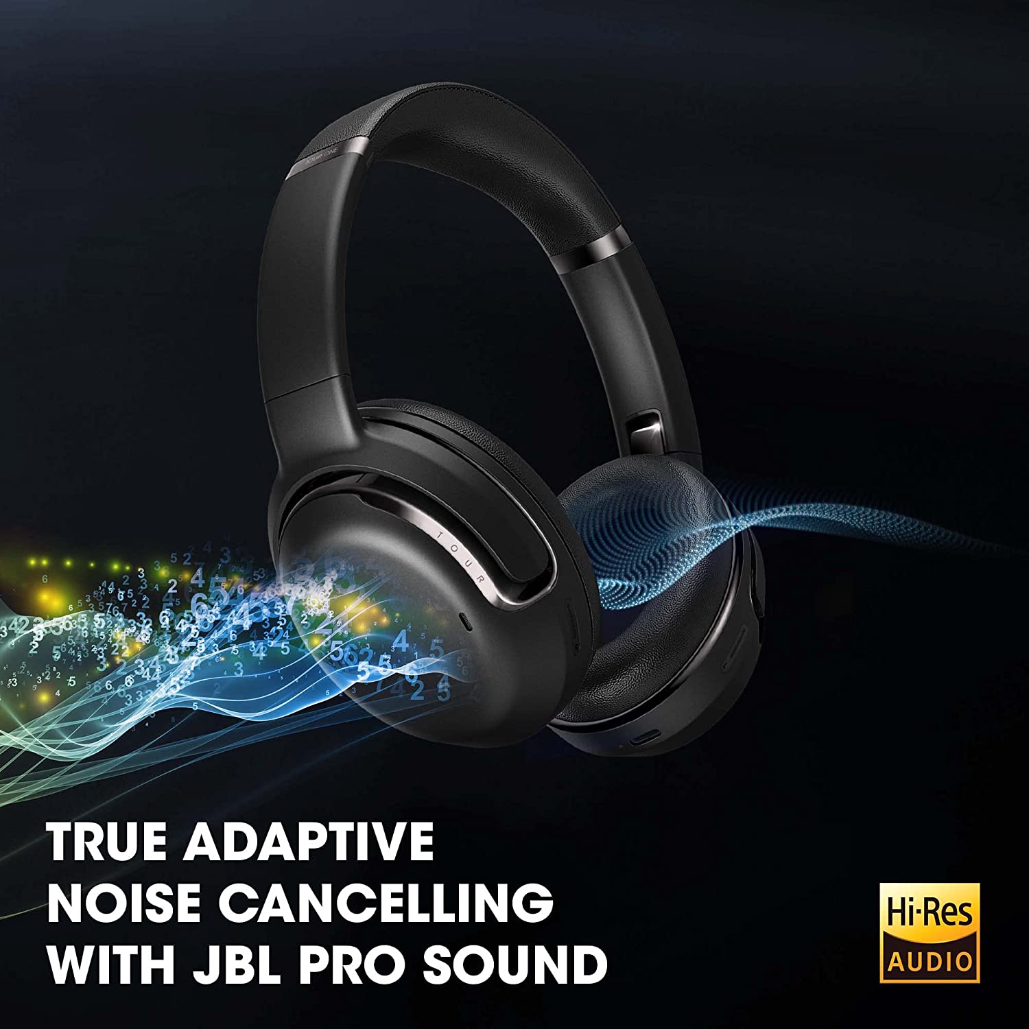 Jbl Tour One, True Adaptive Noise Cancellation Bluetooth Wireless Headphones
