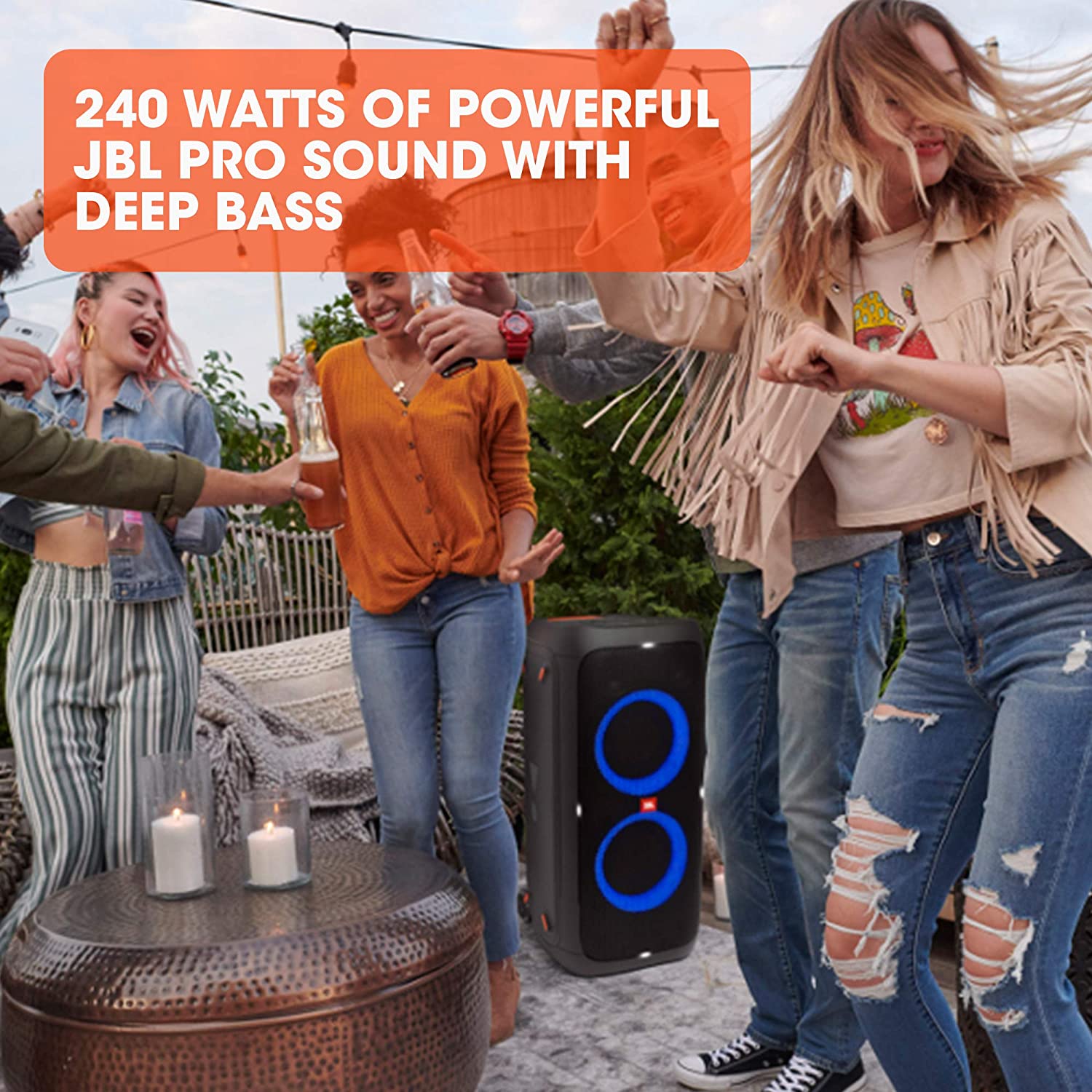 JBL Partybox 310 - Portable Party Speaker