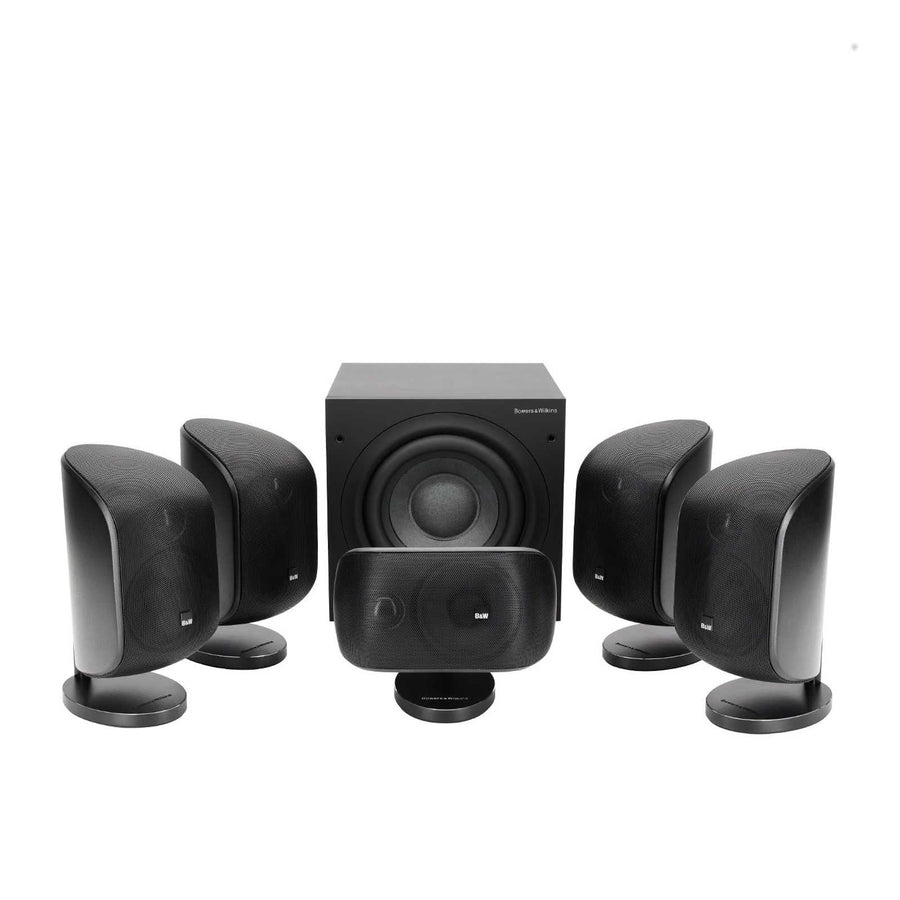 Bowers & Wilkins MT-50 5.1 Channel Speaker Package with ASW608 compact subwoofer
