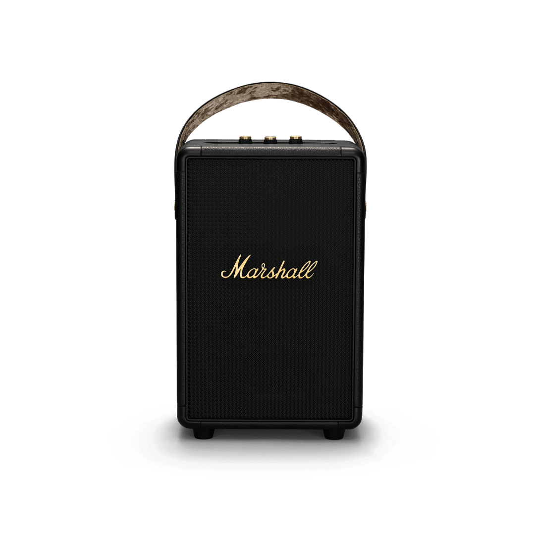 Marshall Tufton Portable Bluetooth Speaker (Black & Brass )