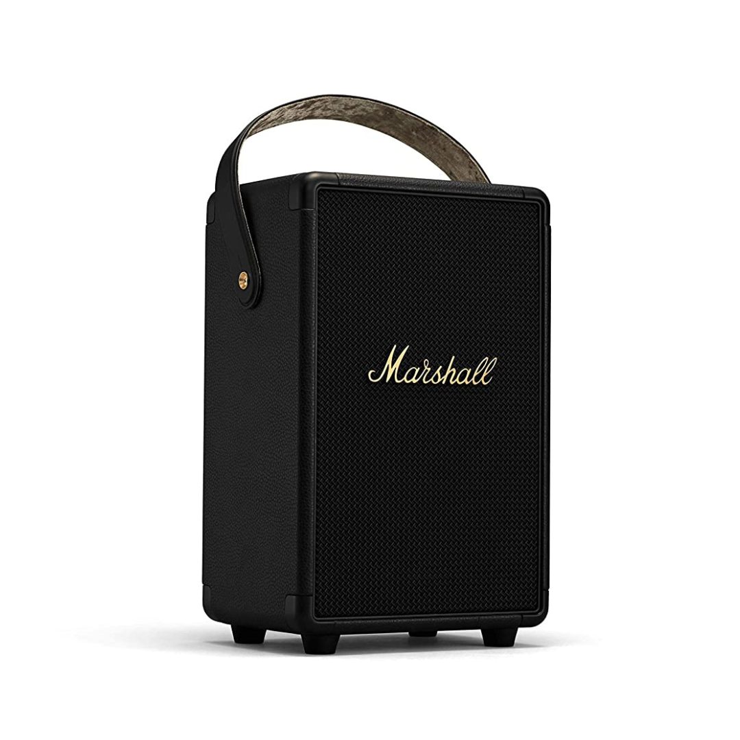 Marshall Tufton Portable Bluetooth Speaker (Black & Brass )